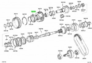 Подшипник 75BC11NX NSK