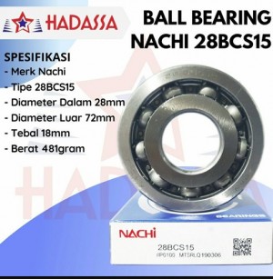 Подшипник 28BCS15-NSL2 NACHI (28x72x18) NACHI