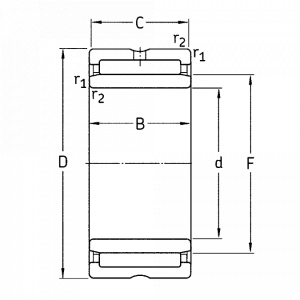 Подшипник NA4916 SKF