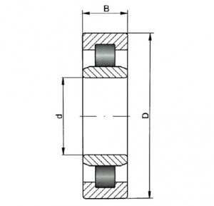 Подшипник NU2216 ECP/C3 SKF