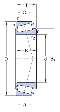 Подшипник LM501349/10 NTN