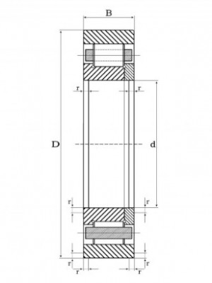 Подшипник NJ 316 ECP/C3 SKF