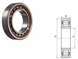 Подшипник N314 ECM/C3 SKF