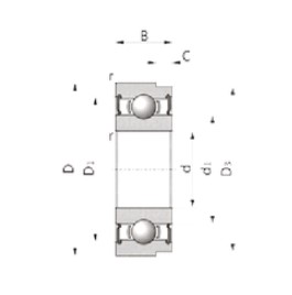 Подшипник BB1-3168 SKF