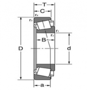 Подшипник HCTR080702J/1D