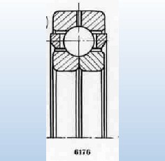 Подшипник 45-126132Р1 ТУ 3900-А ГПЗ-4